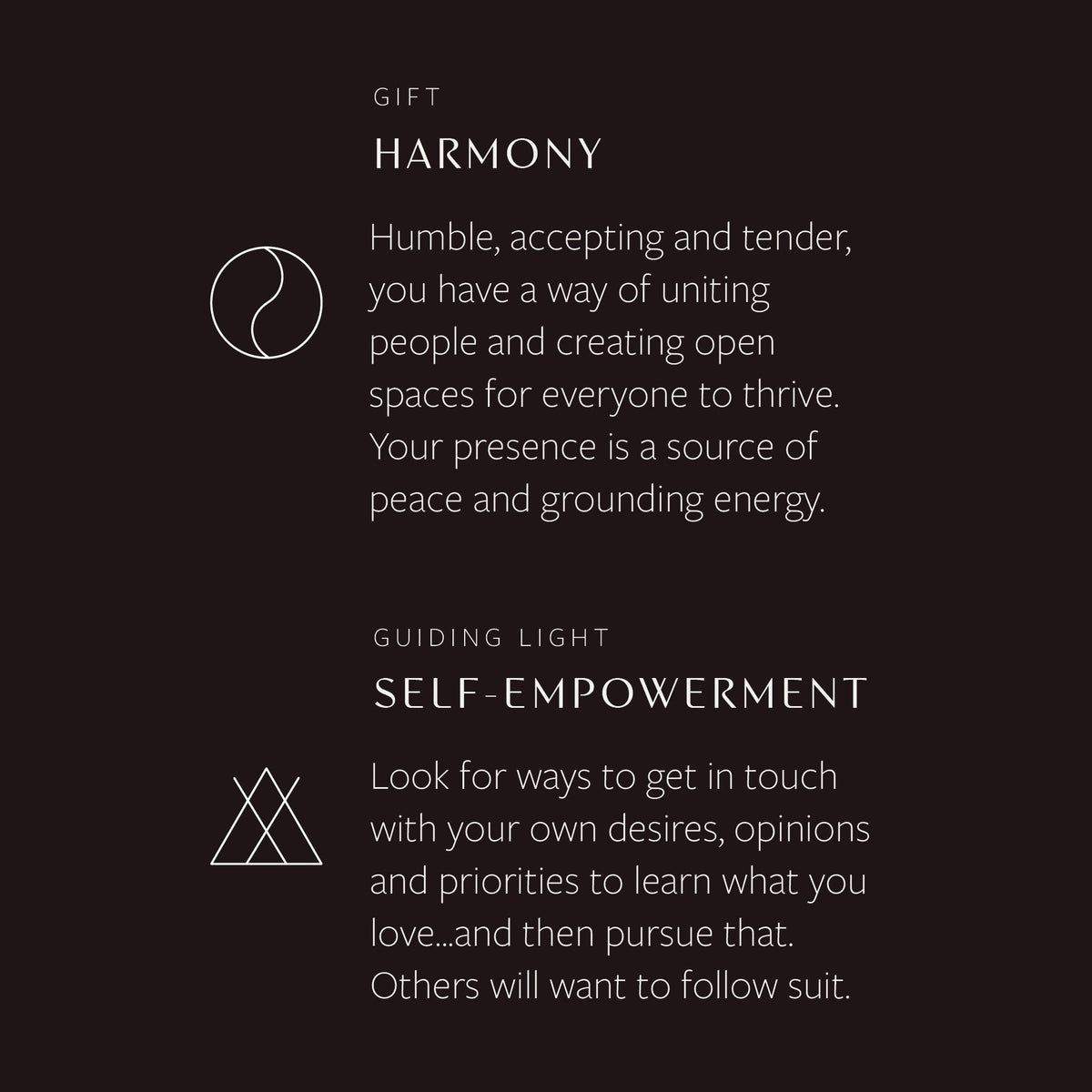 Enneagram Type Nine Necklace