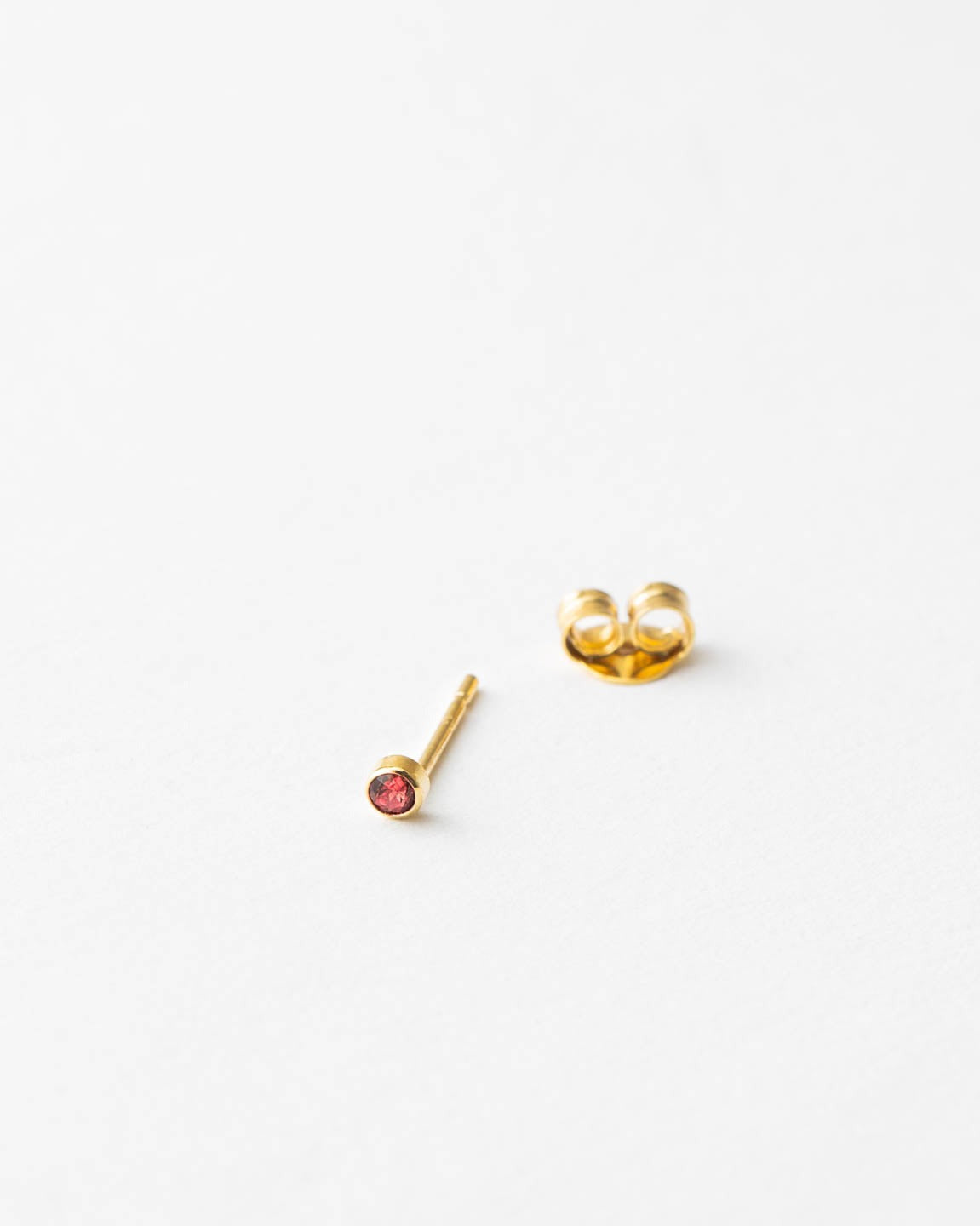 Mini Aura Birthstone Studs
