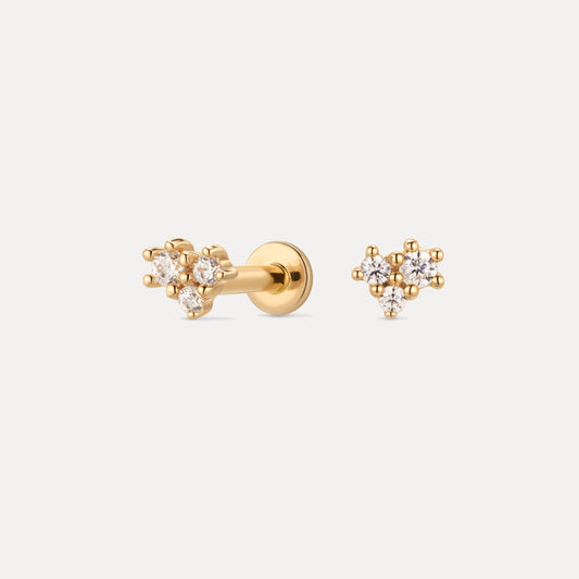 Star Cluster Diamond Flatback Studs