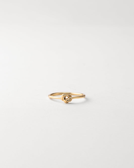 Eternal Knot Dainty Ring