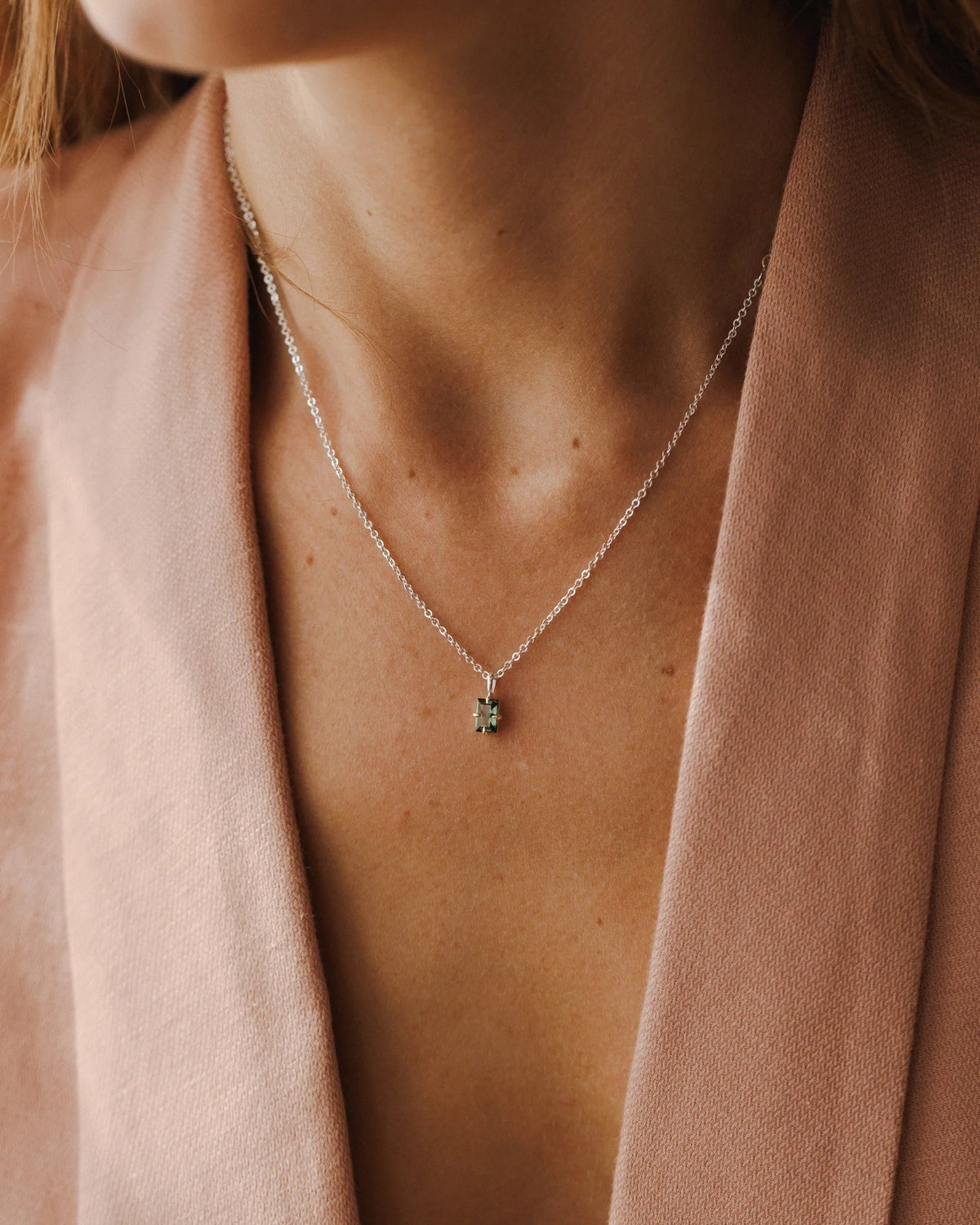 Grand Baguette Necklace