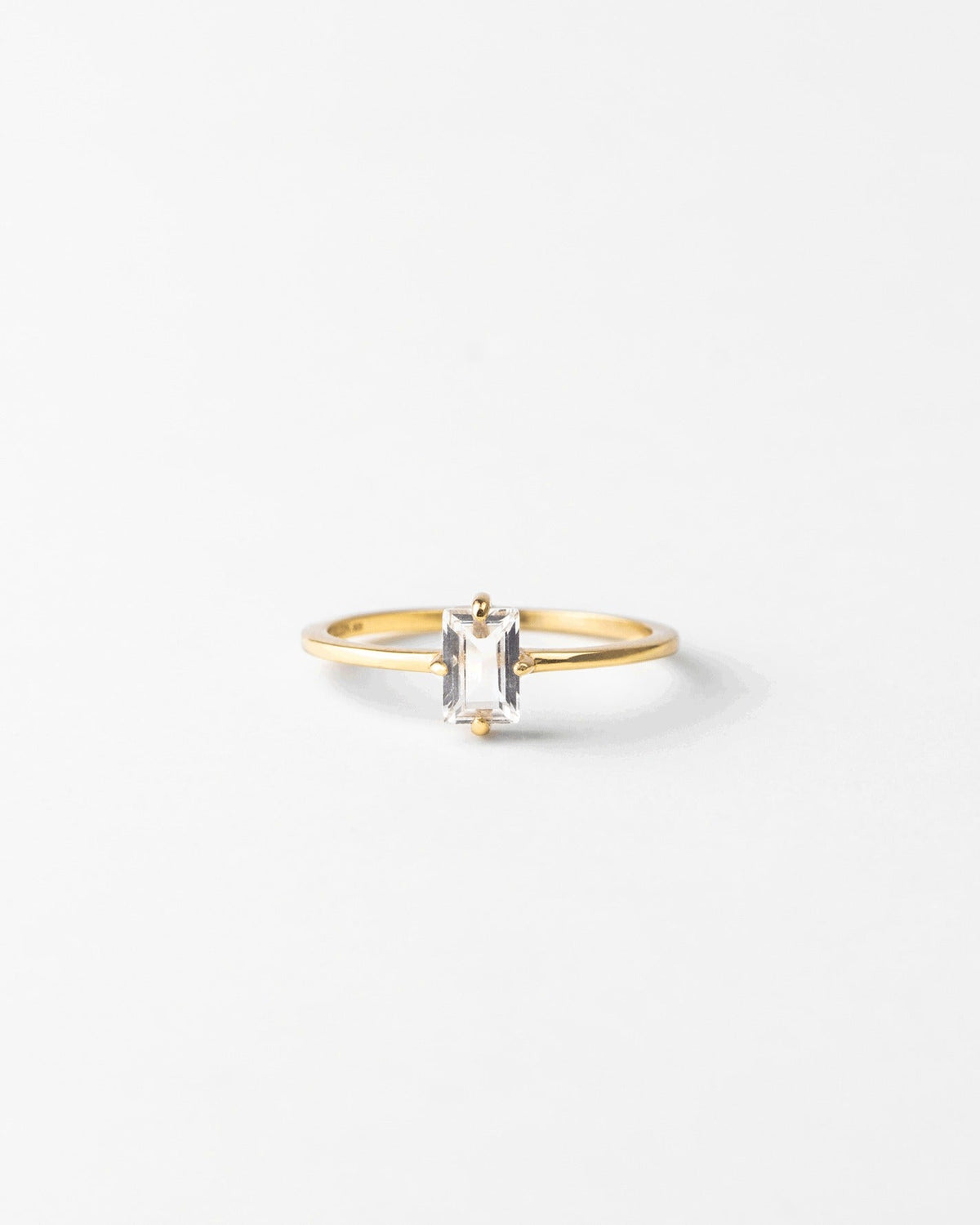 Gold Grand Baguette Ring