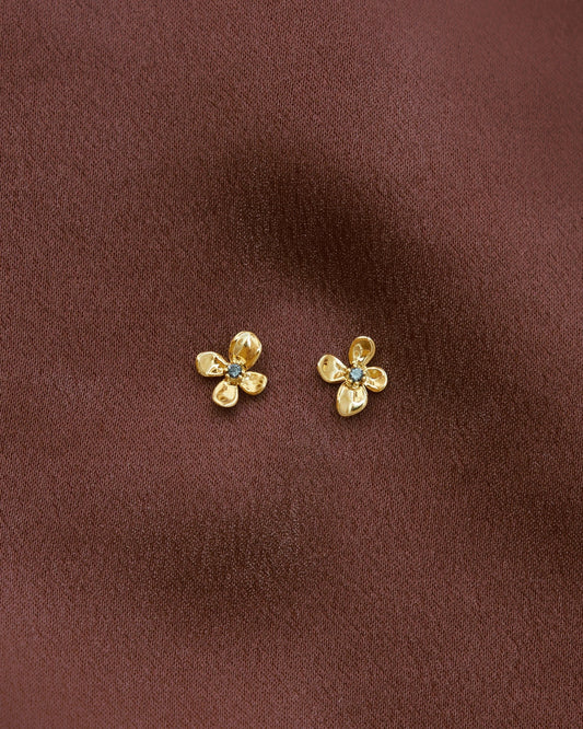 Midnight Blossom Studs