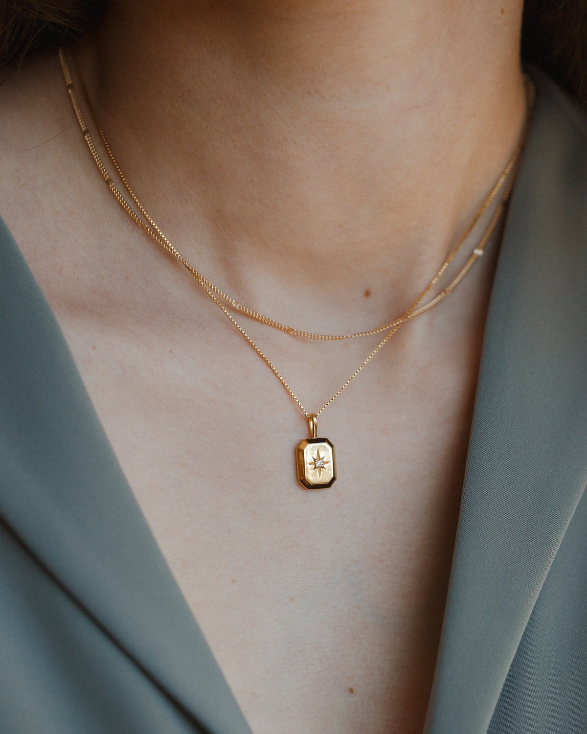 Starlight Birthstone Pendant