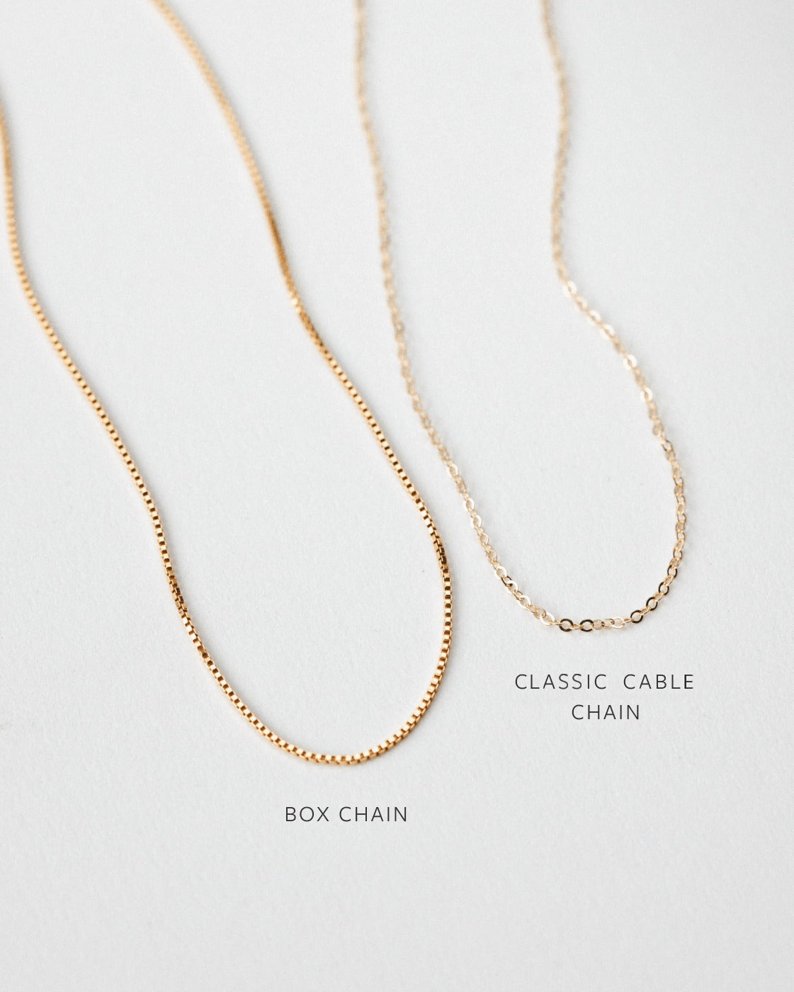 Solid Gold Aura Birthstone Bead Necklace