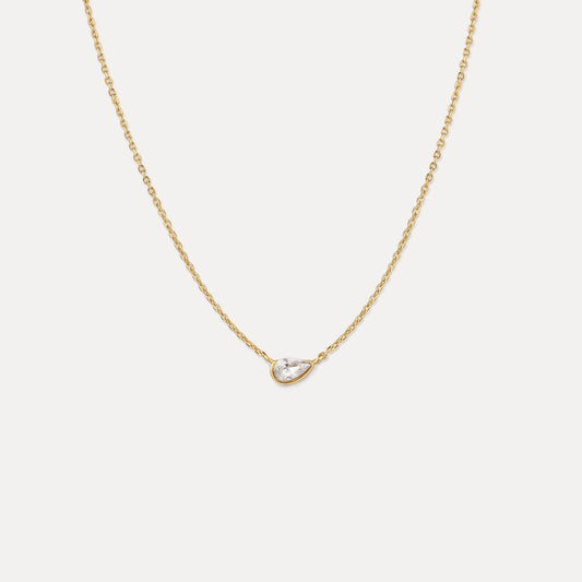 Solid Gold Zephyr Necklace
