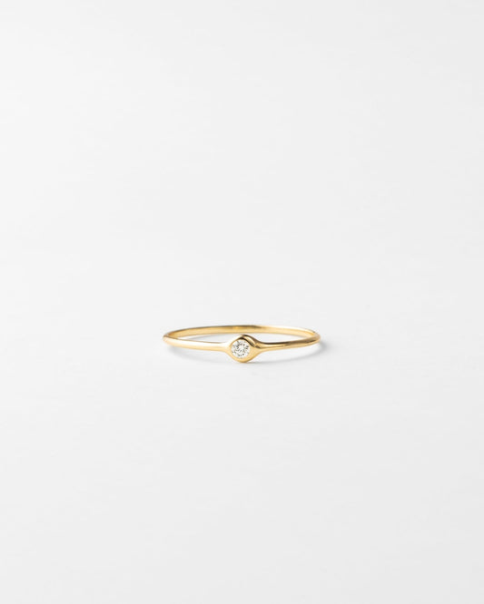 Gaia Diamond Solitaire Ring