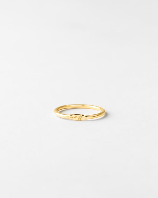 Floral Micro Signet
