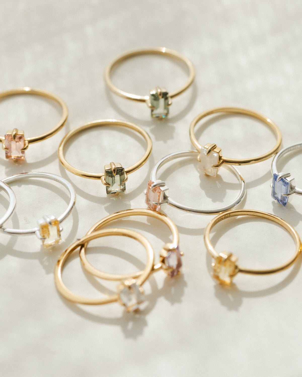 Gold Grand Baguette Ring