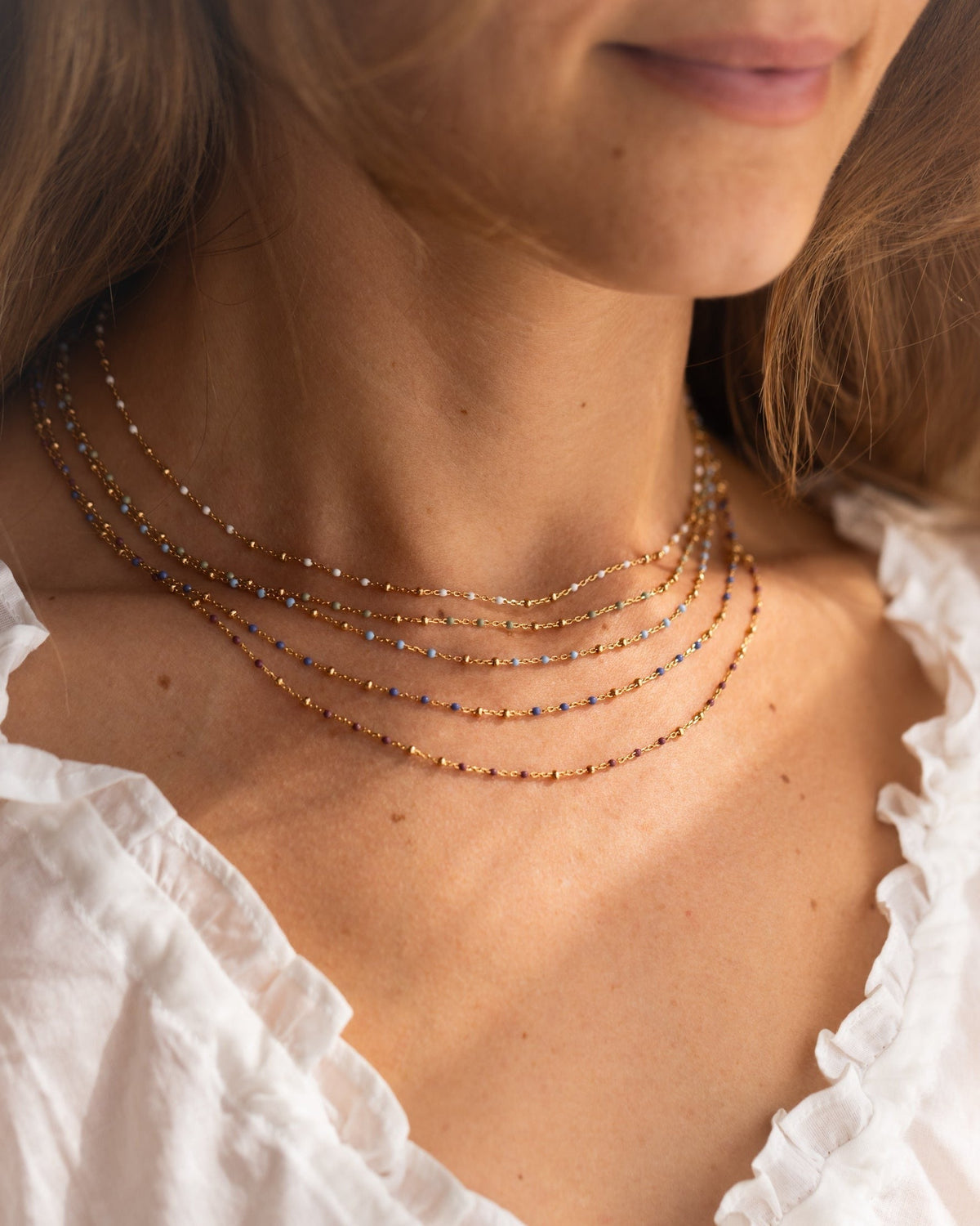 Confetti Enamel Chain