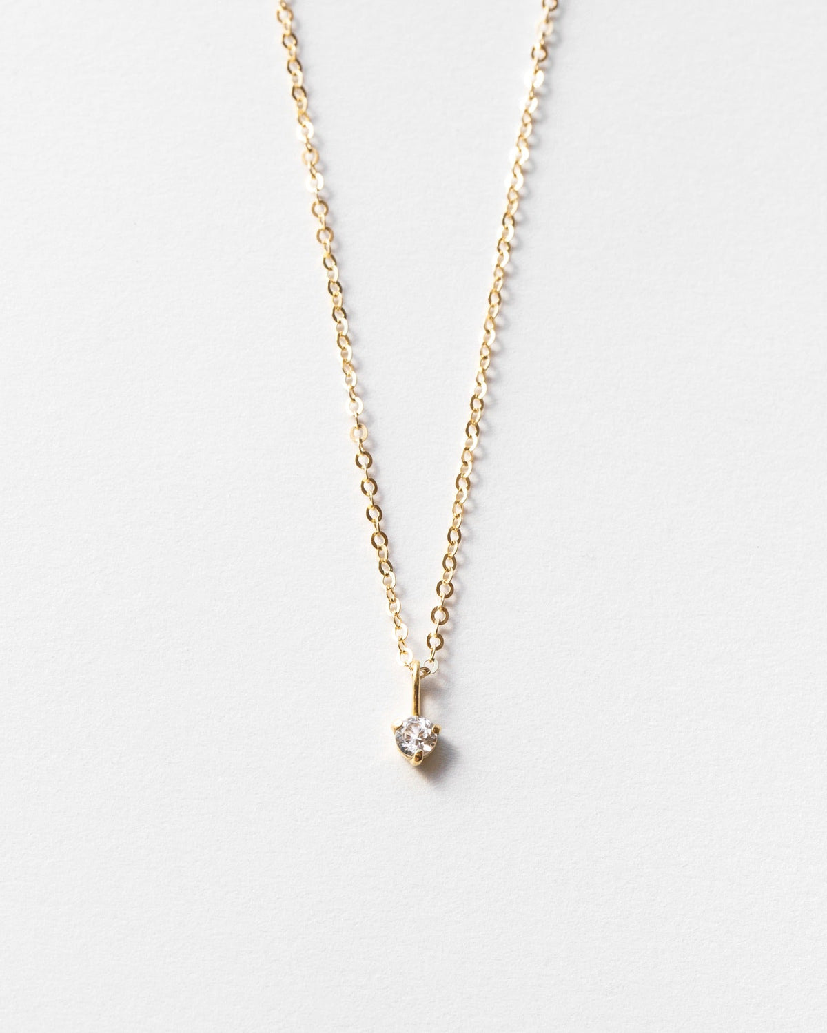 Aura Birthstone Charm Necklace