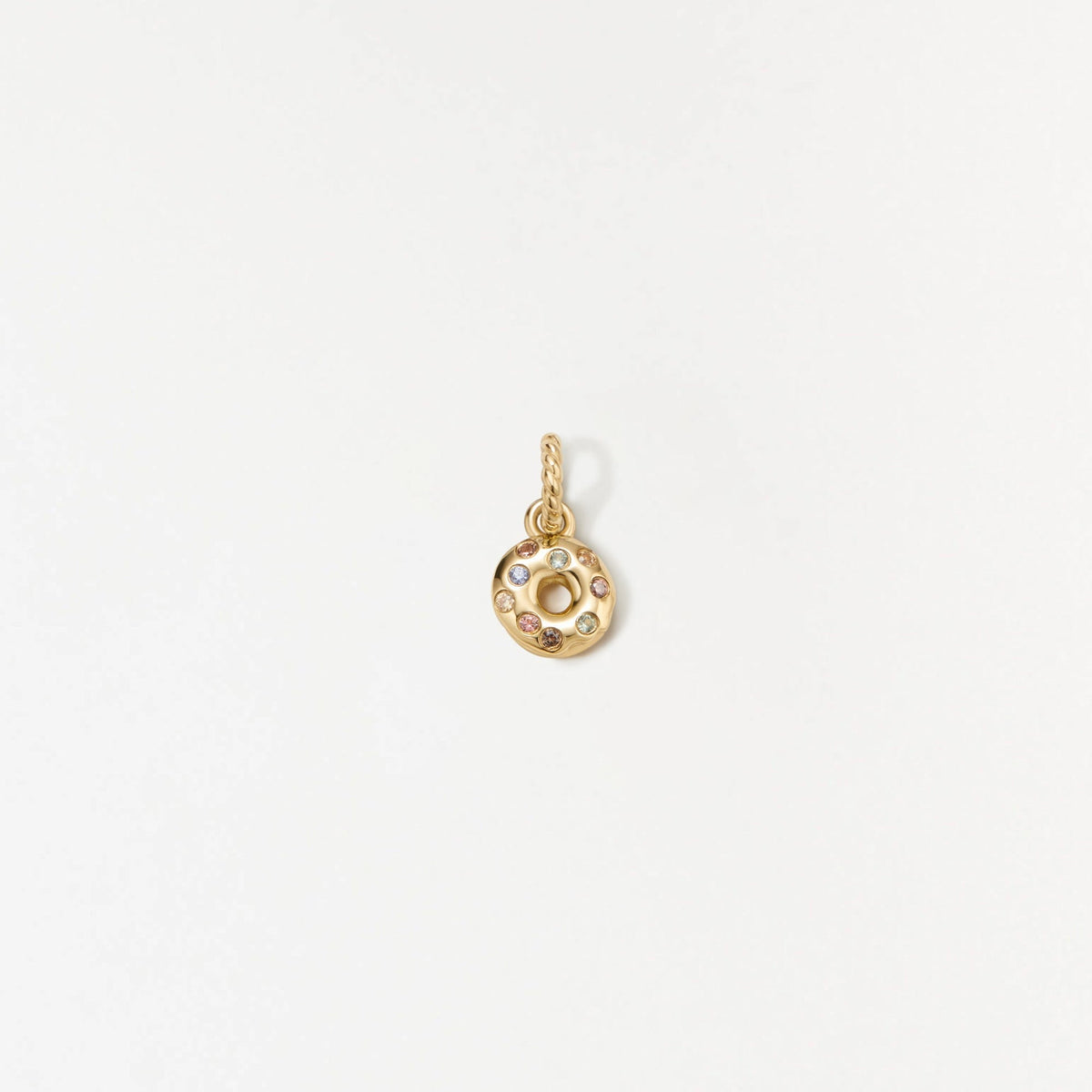 Sprinkled Donut Charm