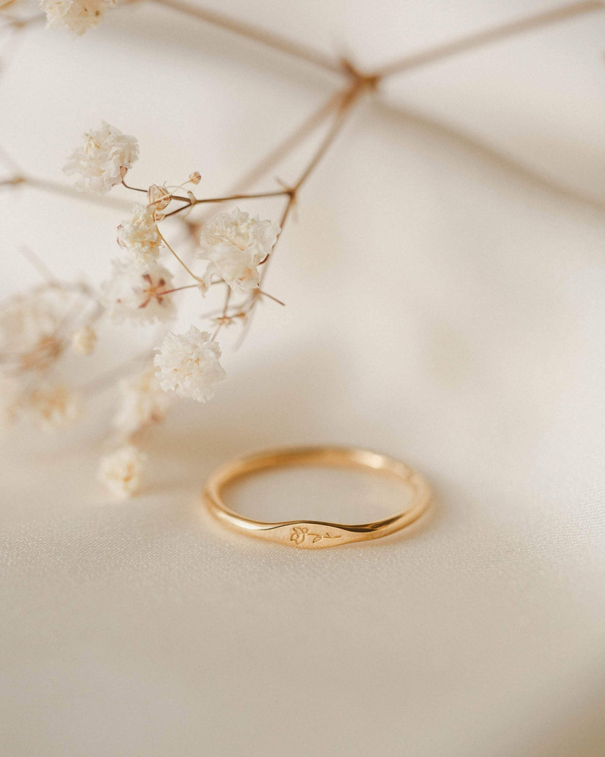 Floral Micro Signet