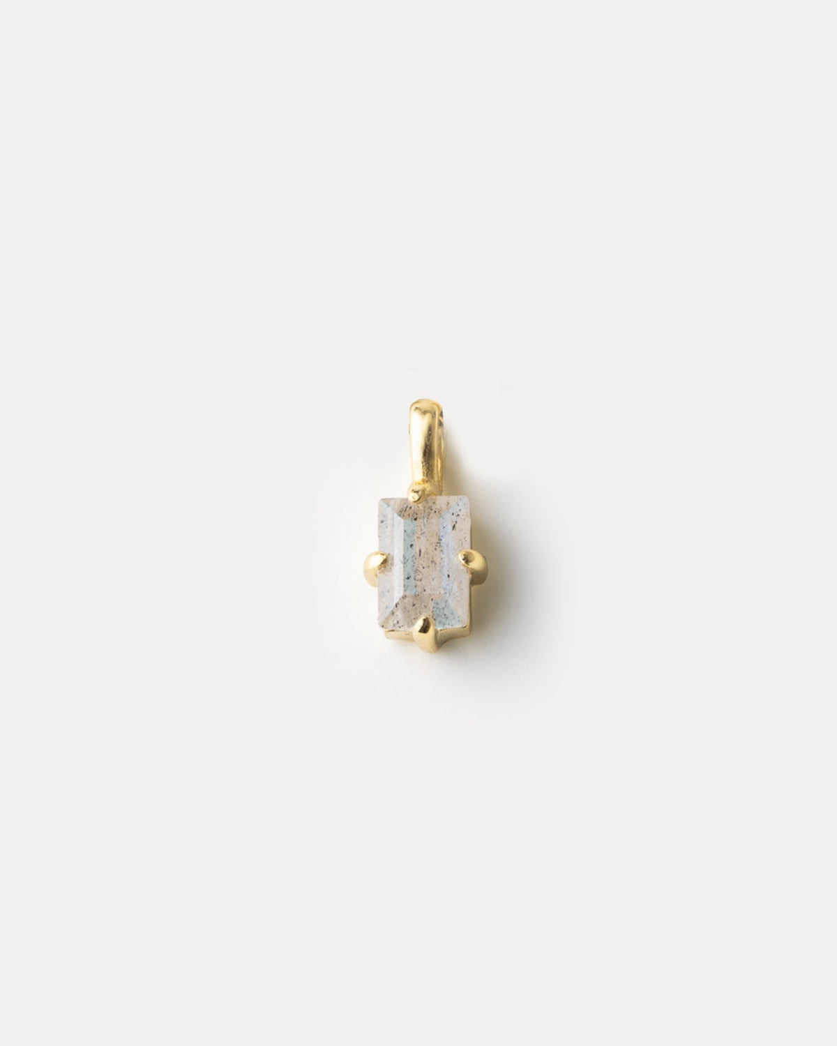 Labradorite Grand Baguette Pendant