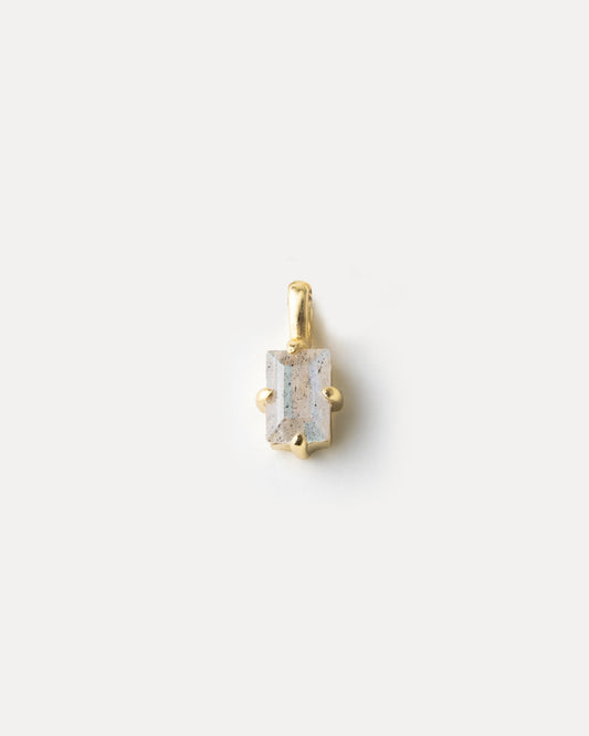 Labradorite Grand Baguette Pendant