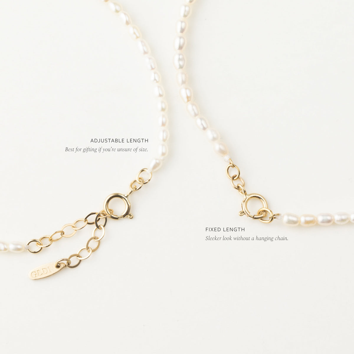 Mini Pearl Strand Necklace