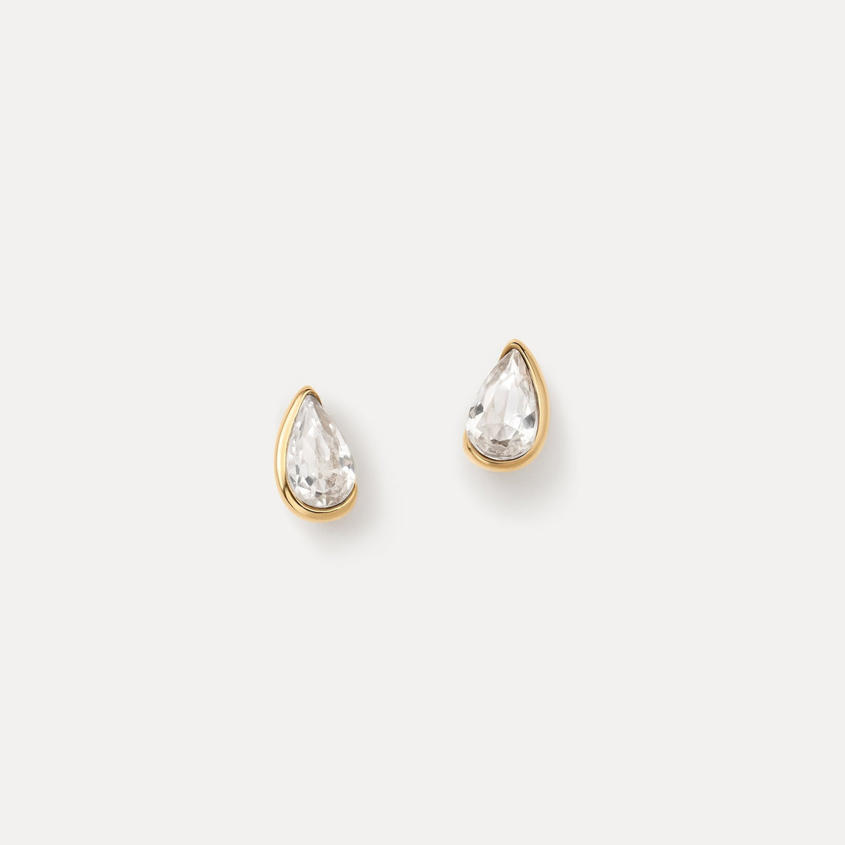 Solid Gold Zephyr Studs