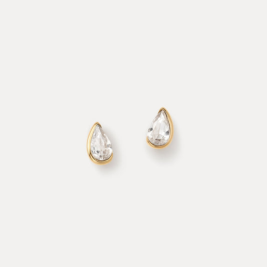 Solid Gold Zephyr Studs