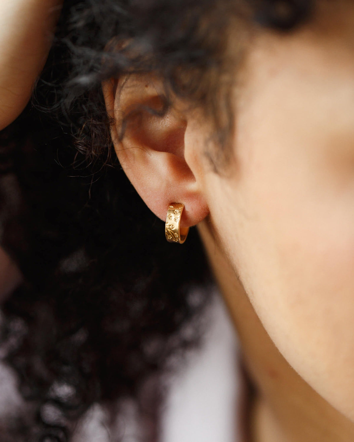 Mini Wildflower Hoops