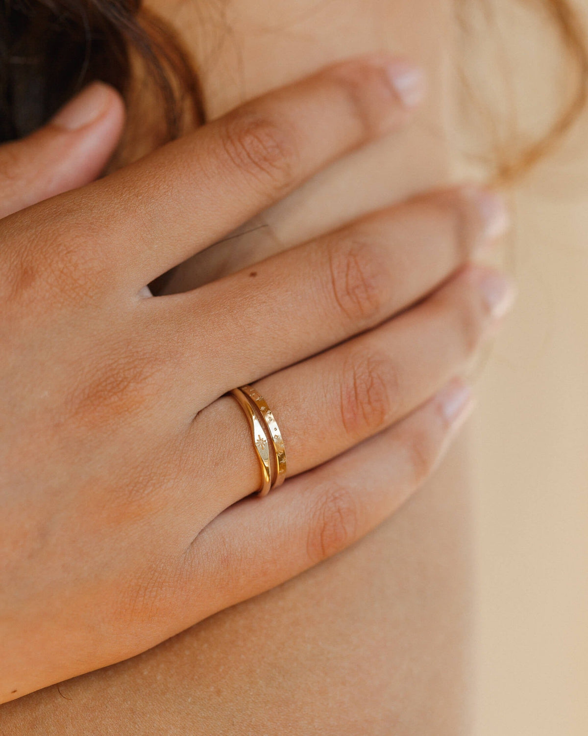 Stellar Signet - 14k Solid Gold