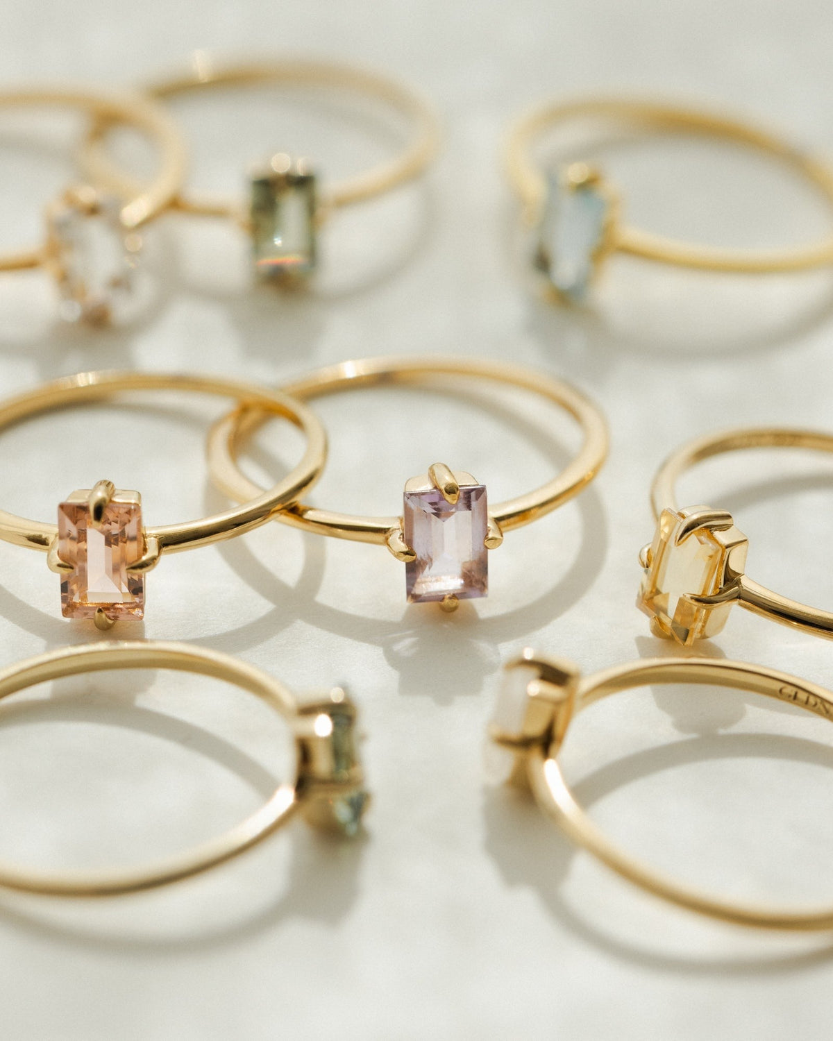 Solid Gold Grand Baguette Ring