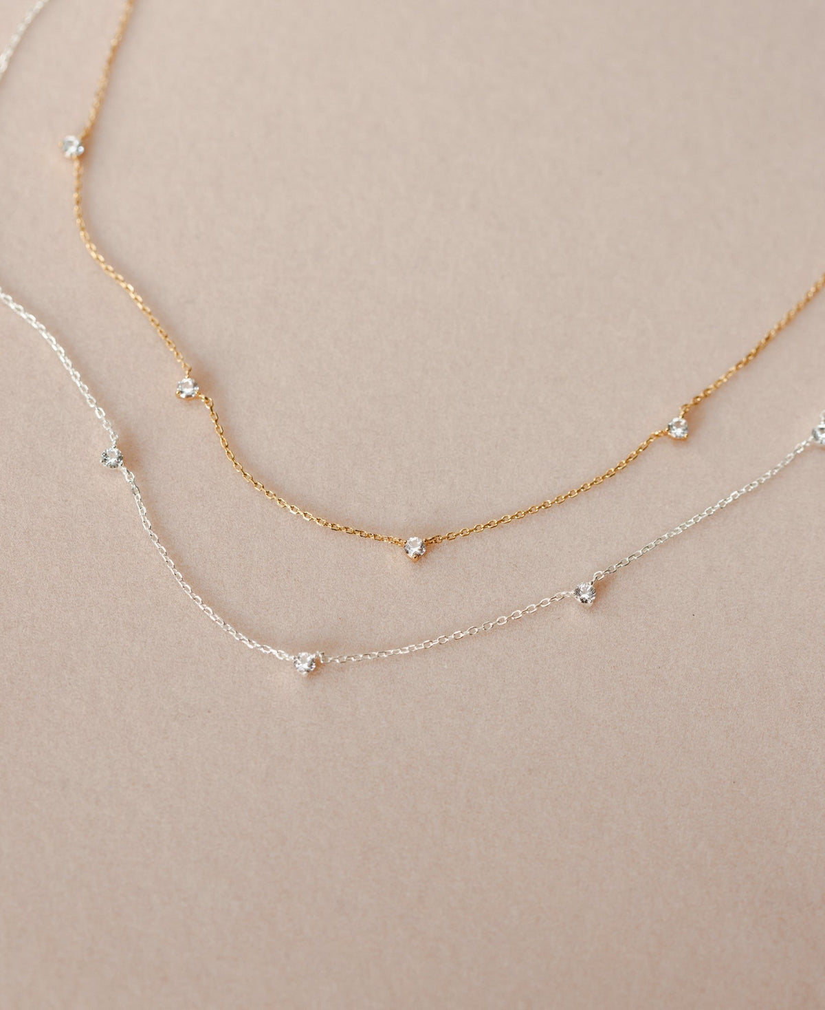 Starlet Station Necklace