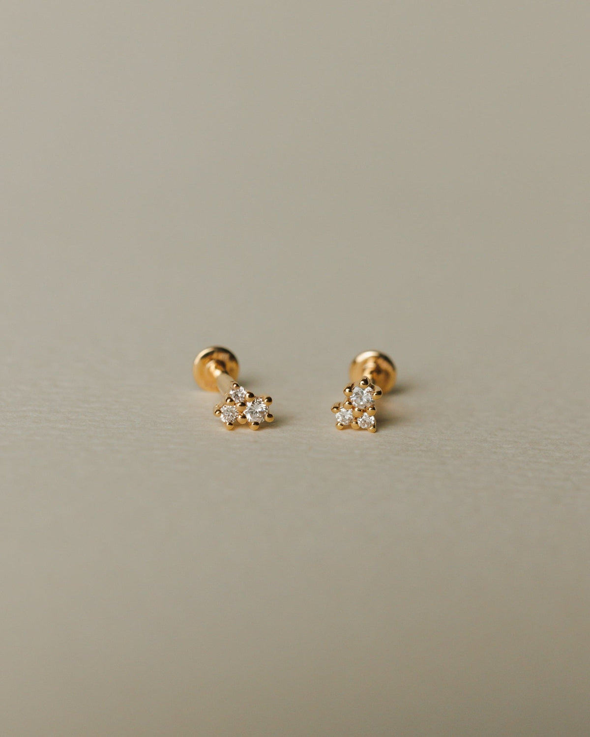 Star Cluster Diamond Flatback Studs