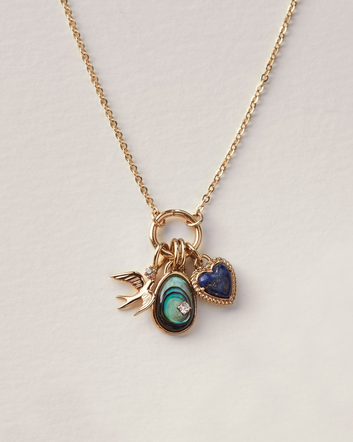 Silver Deliverer Charm Necklace