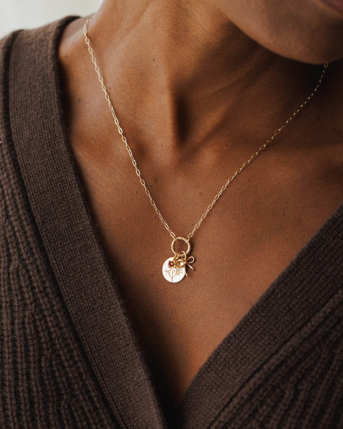 Charm Holder Necklace