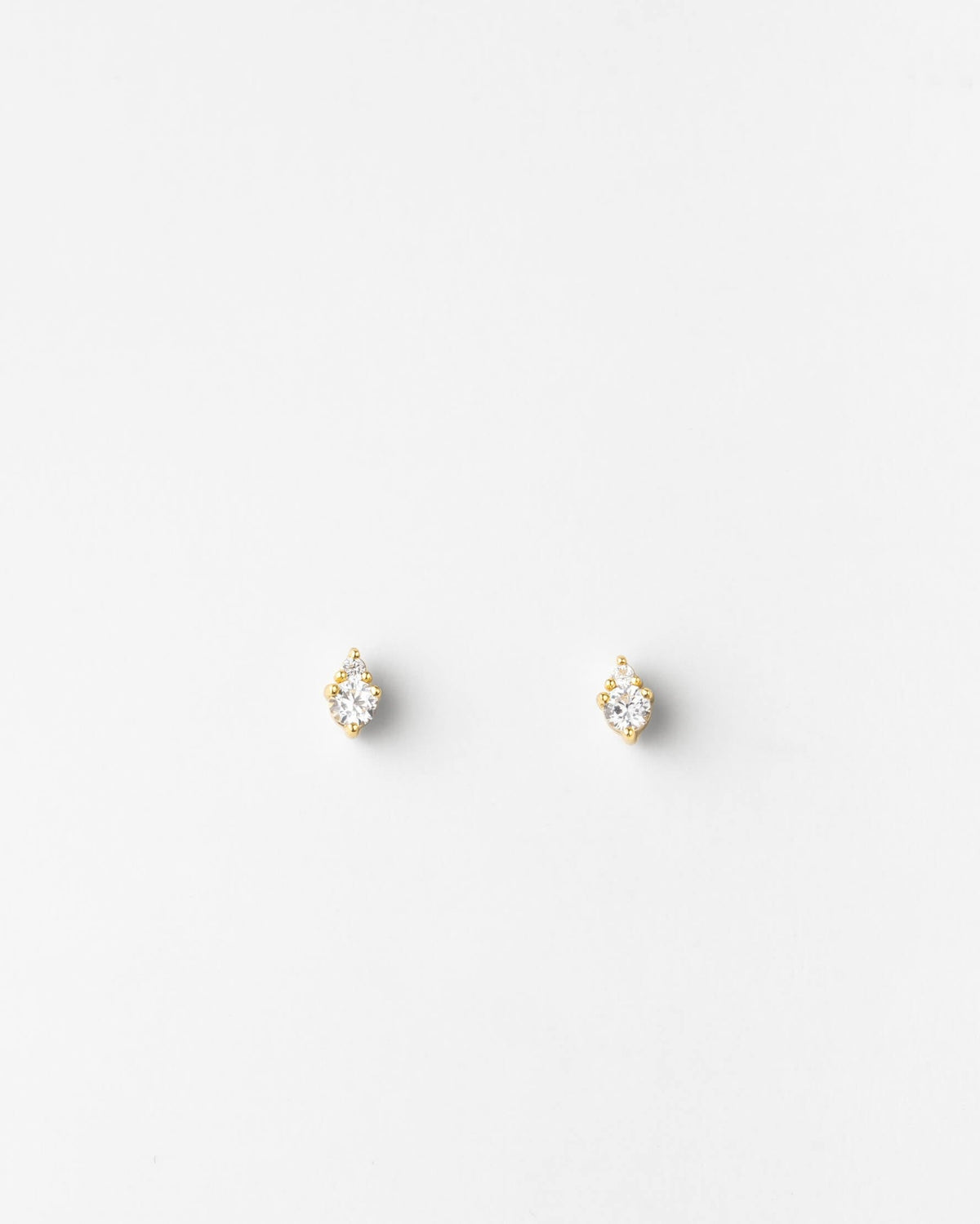 Morningstar White Sapphire Studs