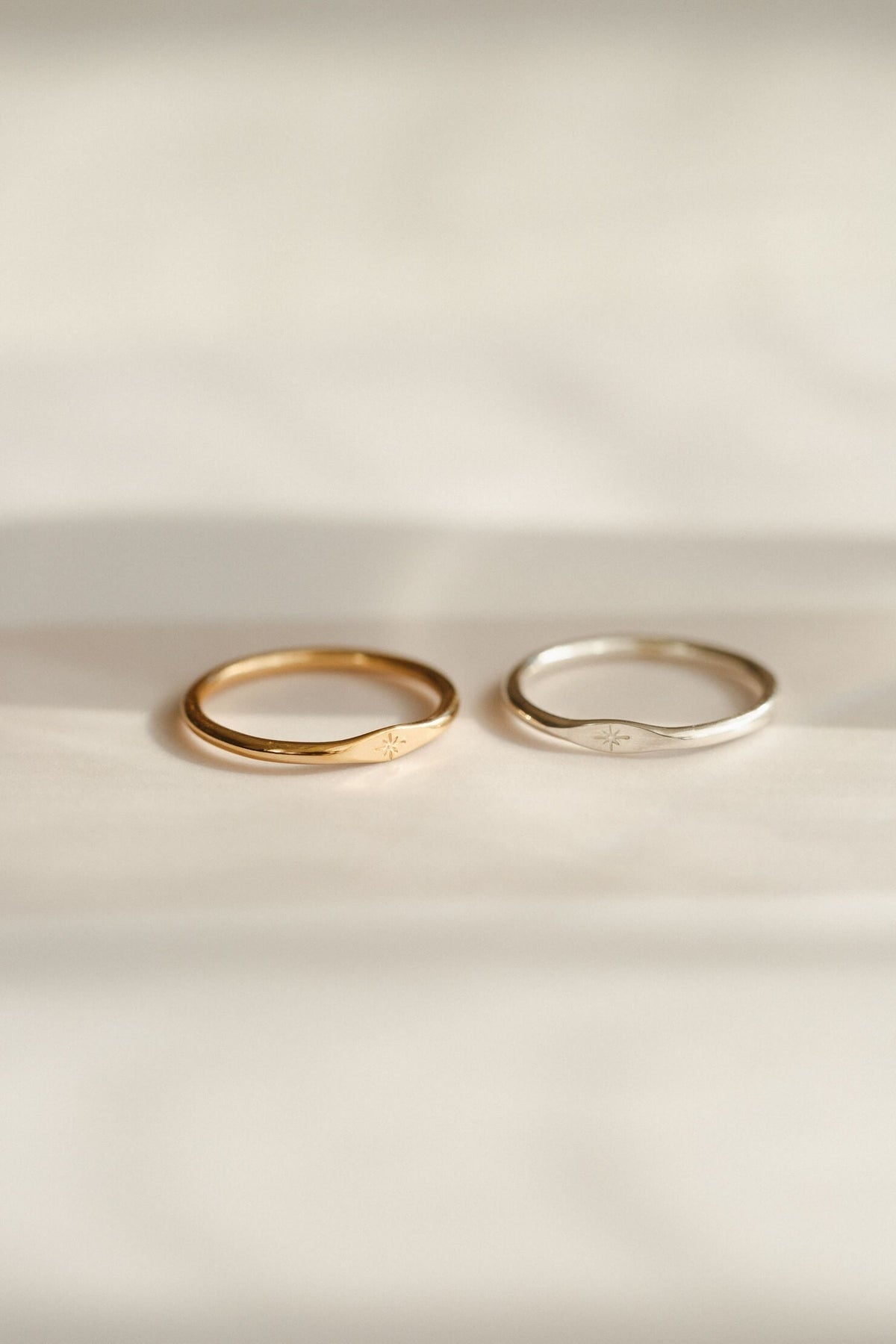 Stellar Signet - 14k Solid Gold