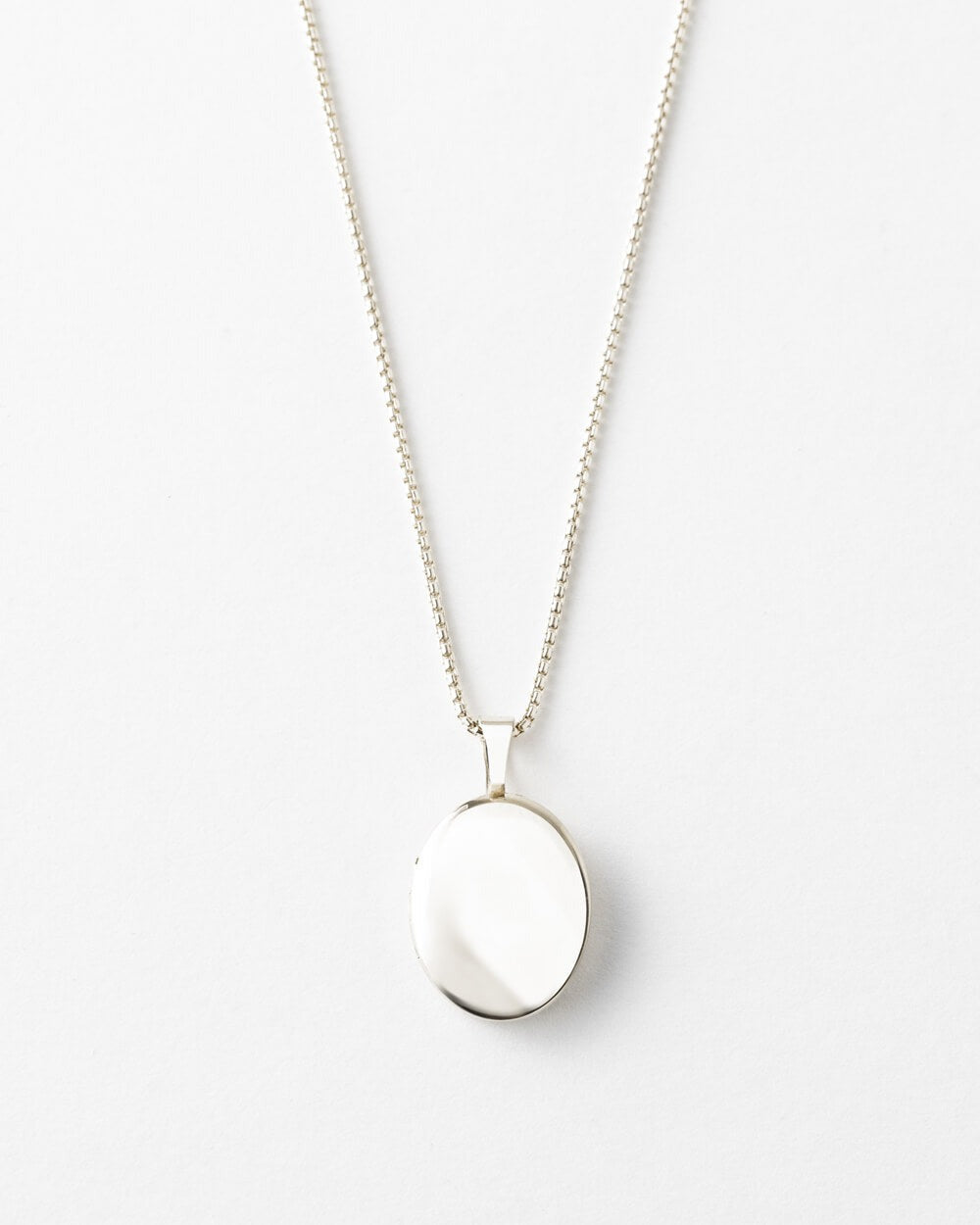 Oval Locket Necklace