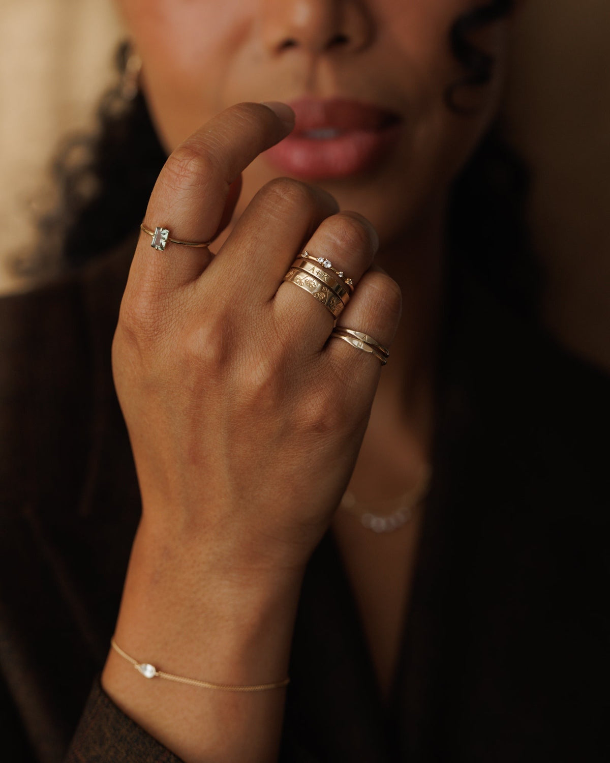 Micro Signet Pinky Ring