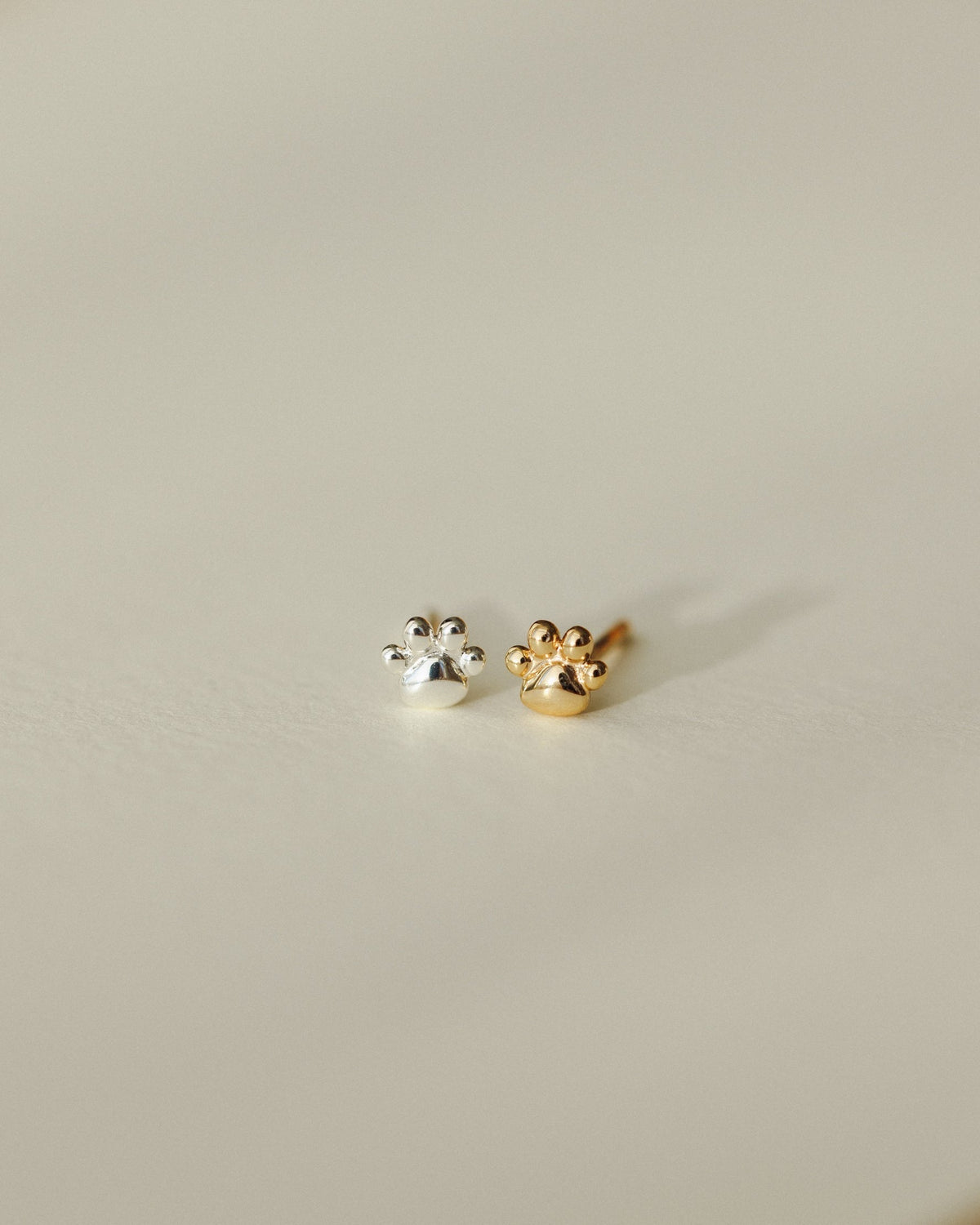 Paw Print Studs