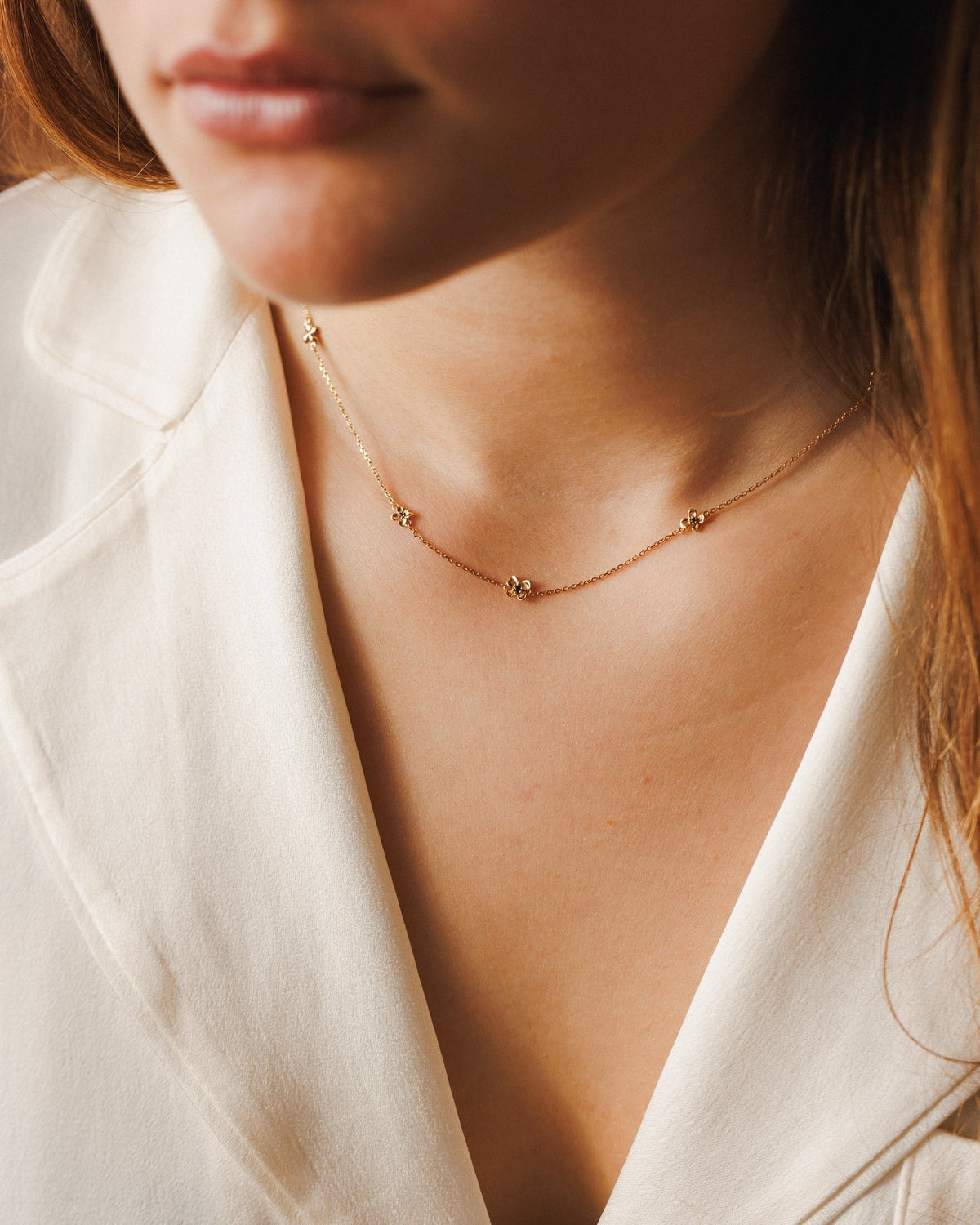 Midnight Blossom Necklace