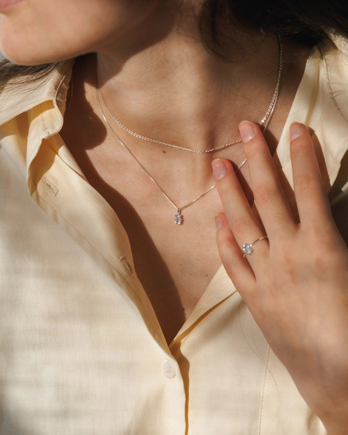 Grand Baguette Necklace