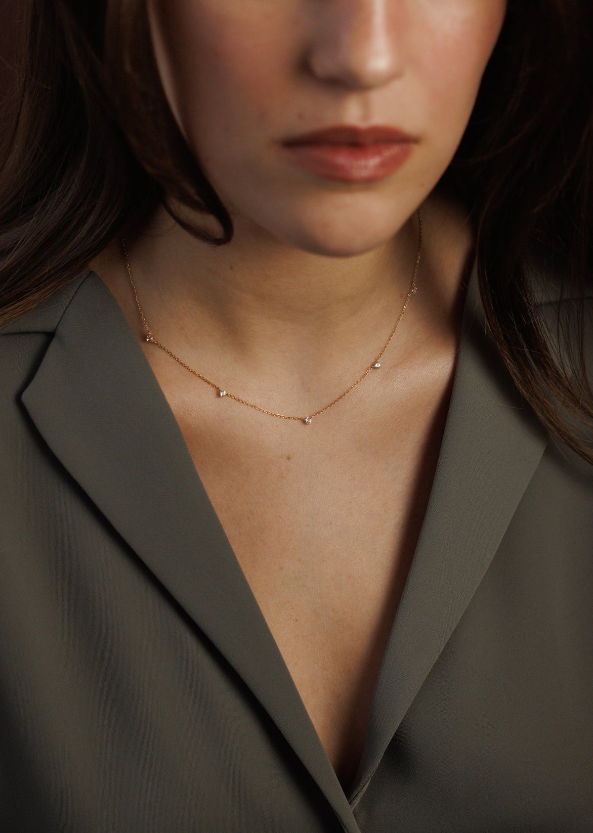 Starlet Station Necklace