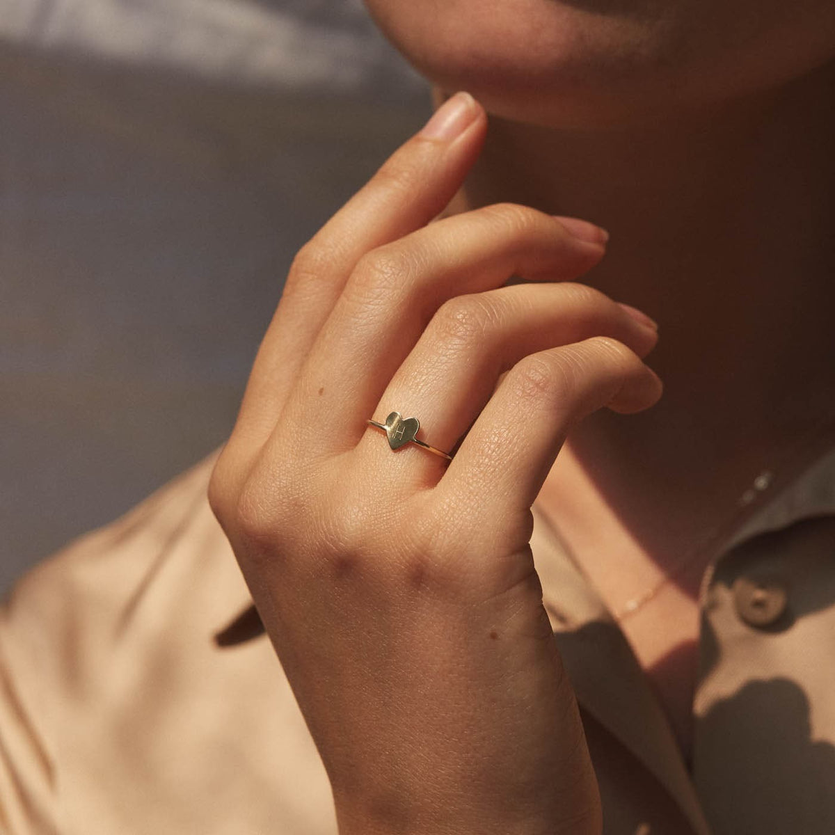 Frankie Heart Ring