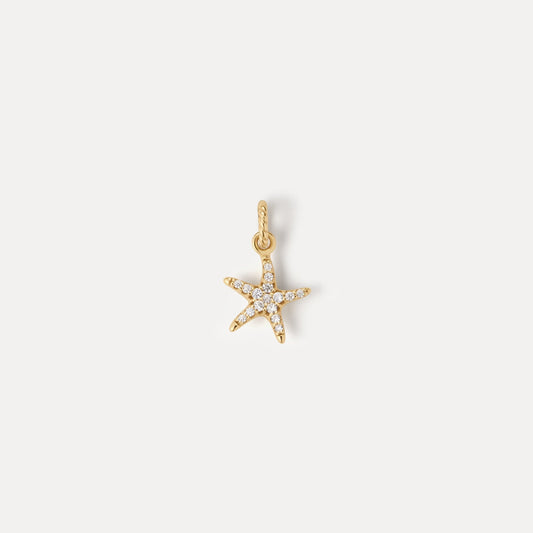 Pavé Starfish Charm