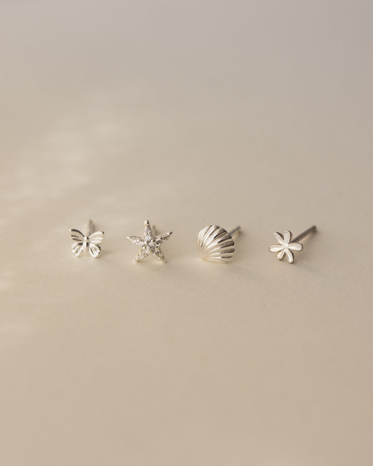 Pavé Sea Star Studs