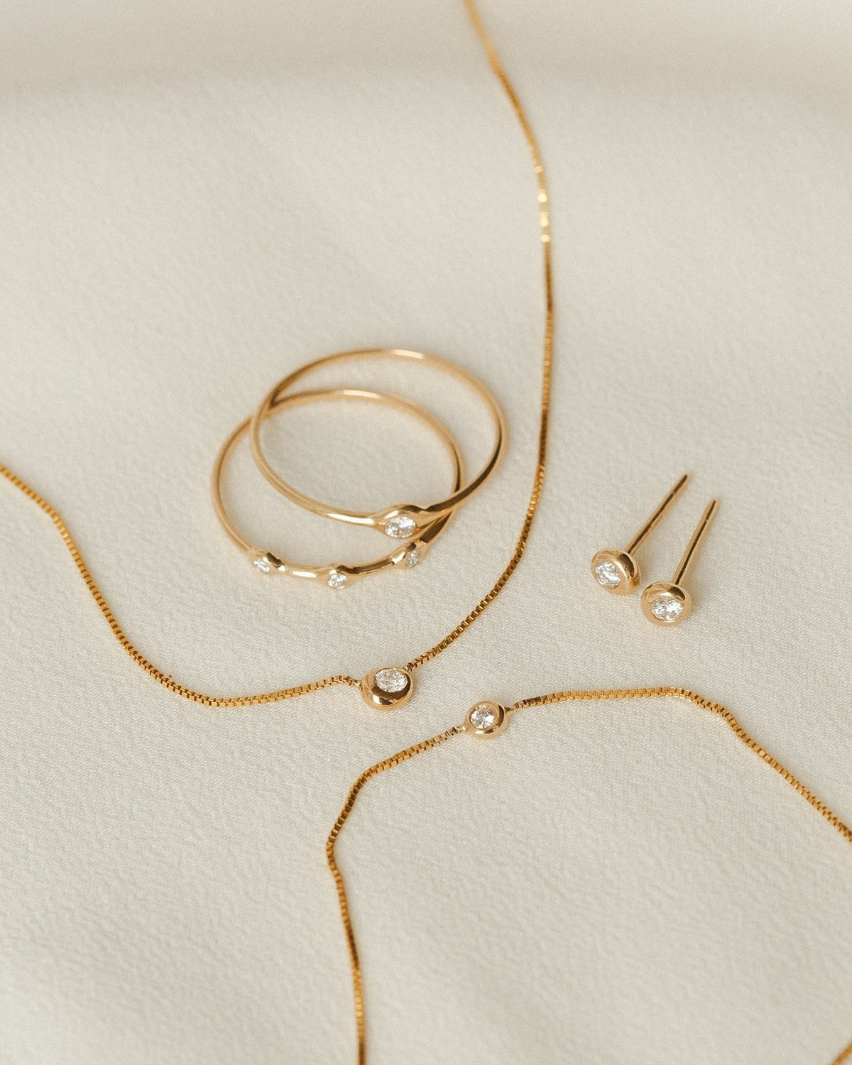 Gaia Diamond Solitaire Bracelet