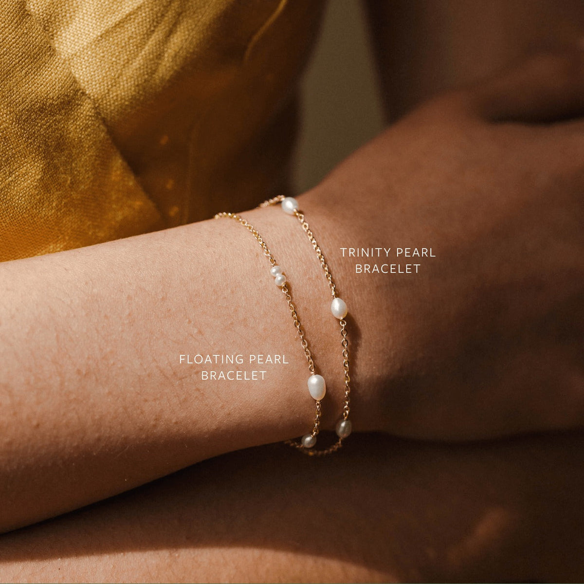 Floating Pearl Bracelet