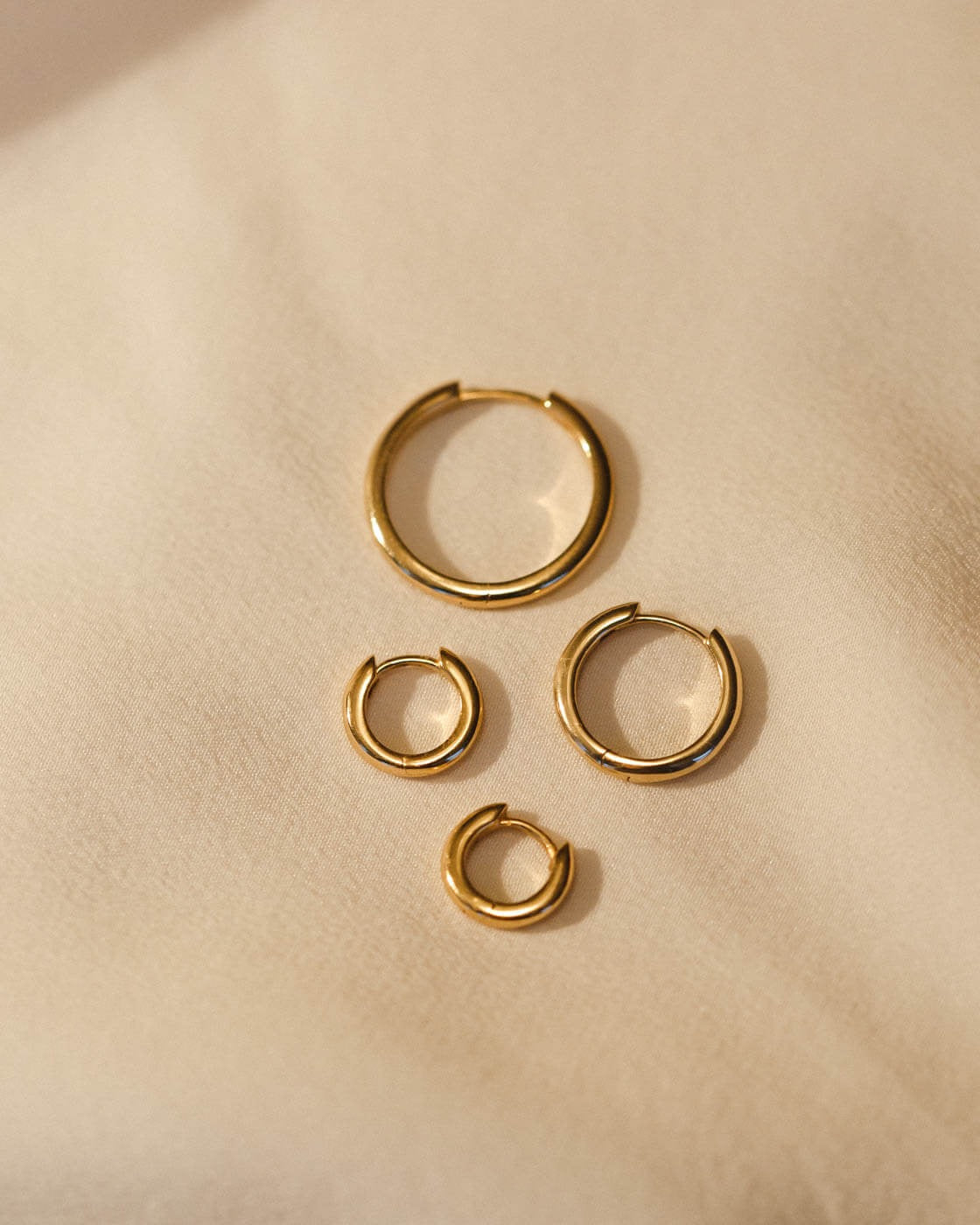 Olivia Huggie Hoops