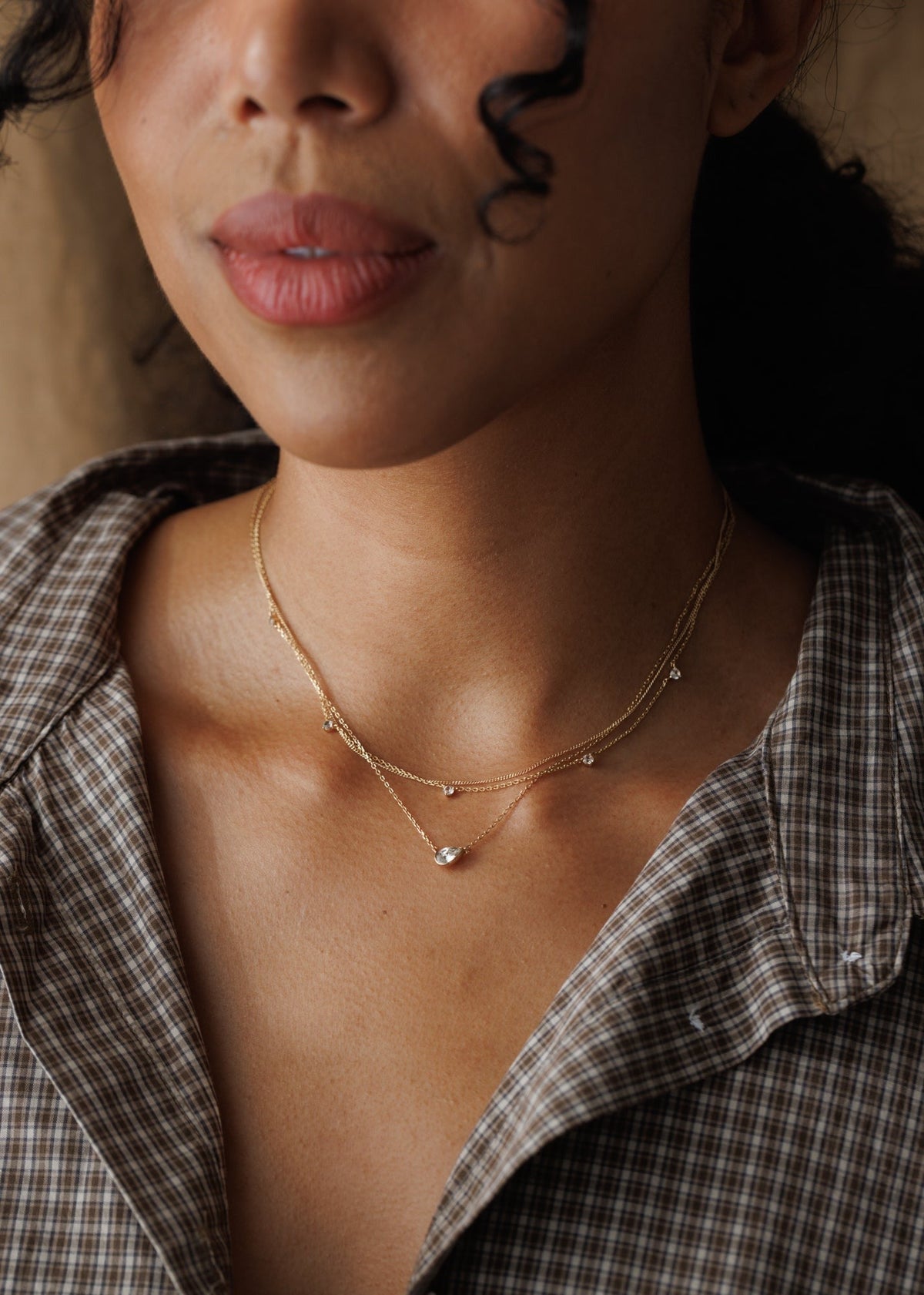 Starlet Station Necklace
