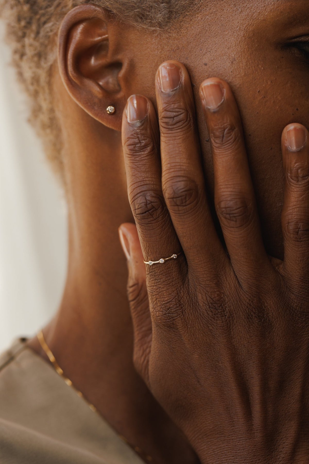 Gaia Diamond Trilogy Ring