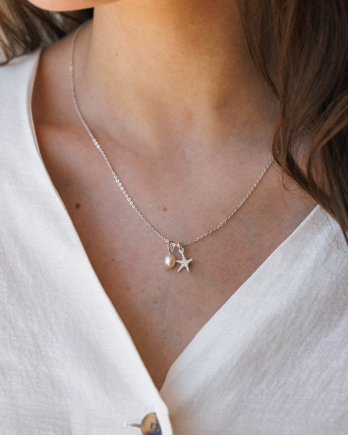Pavé Starfish Charm