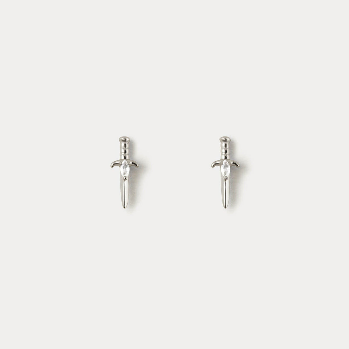 Moonstone Dagger Studs