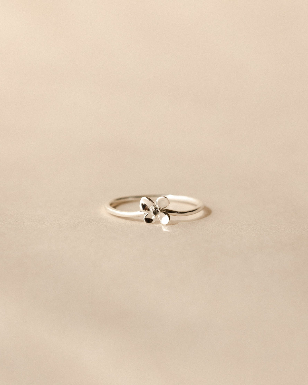 Midnight Blossom Ring