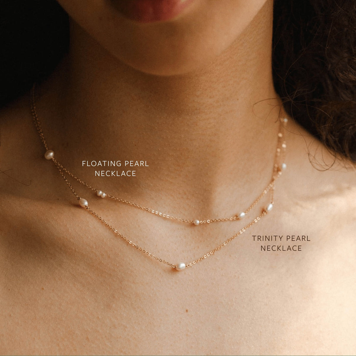 Trinity Pearl Necklace