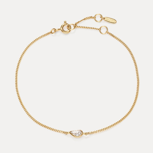 White Sapphire Zephyr Bracelet